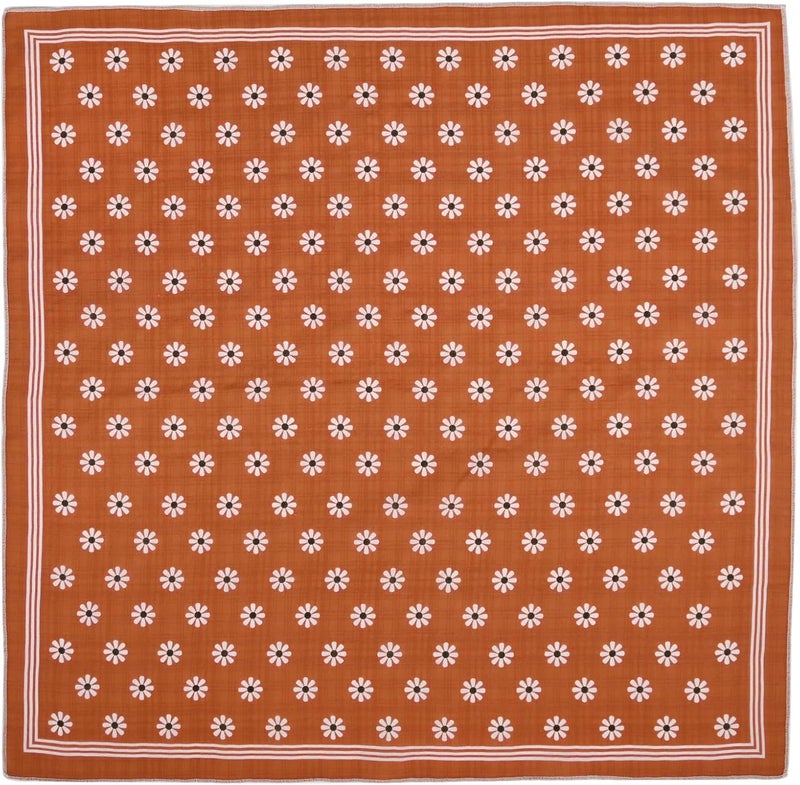 Acigbetter 2 Pack Soft Cotton-Blend Bandana for Women and Men, 21.6''x 21.6'' Neck Head Scarf Summer Thin Bandana Headband - Image 4